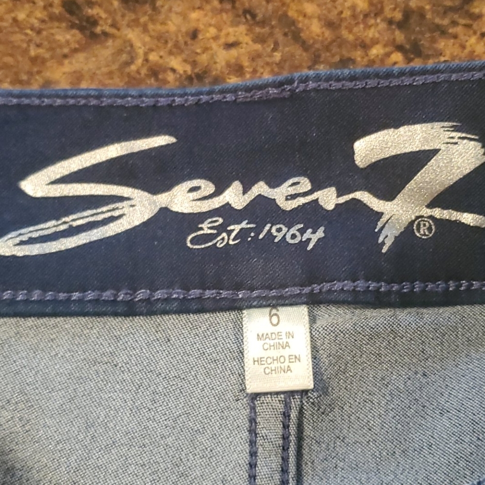 Seven 7 Size 6 Jeans high rise skinny - Picture 4 of 10